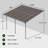 10 Ft. D Aluminum Patio Pergola-90566751