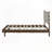 Bed Frame Set With 2 Nightstands-468500594-468500589