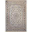 Tapis décoratif rétro à motifs clairs et à motifs frangés-1971090360