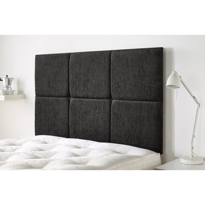 Upholstered Velvet Panel Headboard