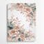 Aquarelle florale, art mural gris en métal 6-1082538645