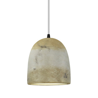 Koeller Large Bell Pendant - White Cord