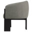 Fauteuil d'appoint rembourré brun Maciel