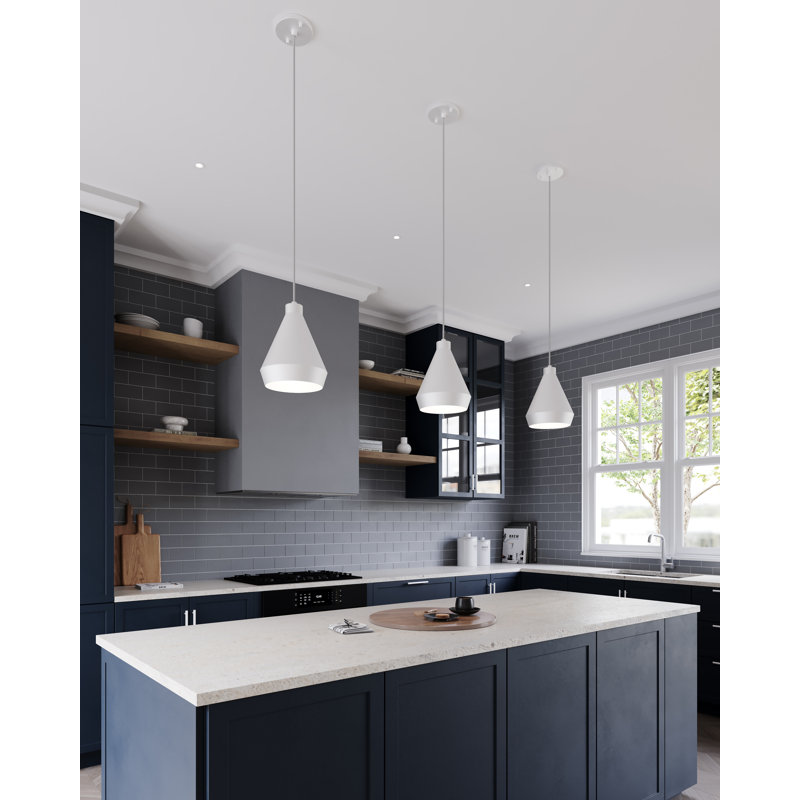 Luminaire suspendu Anavilhanas Koma Taisho, Blanc satiné, GU24/Twist and Lock