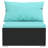 27.6" Wide Square Patio Sectional Set with Cushions-1140167359-1140167232-1078115832