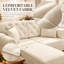 Canapé Chesterfield de 63 pouces de style Mid-Century avec repose-pieds, accoudoirs roulés et garniture cloutée-786885095