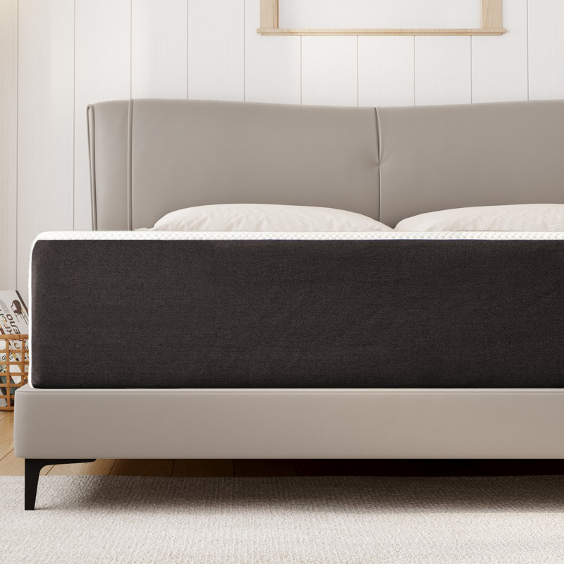 Matelas en mousse à mémoire de forme moyenne Alwyn Home Bondurant, sans sommier, épaisseur de matelas seulement, Lit simple