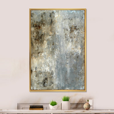 Art moderne gris et bleu II 2FL47754