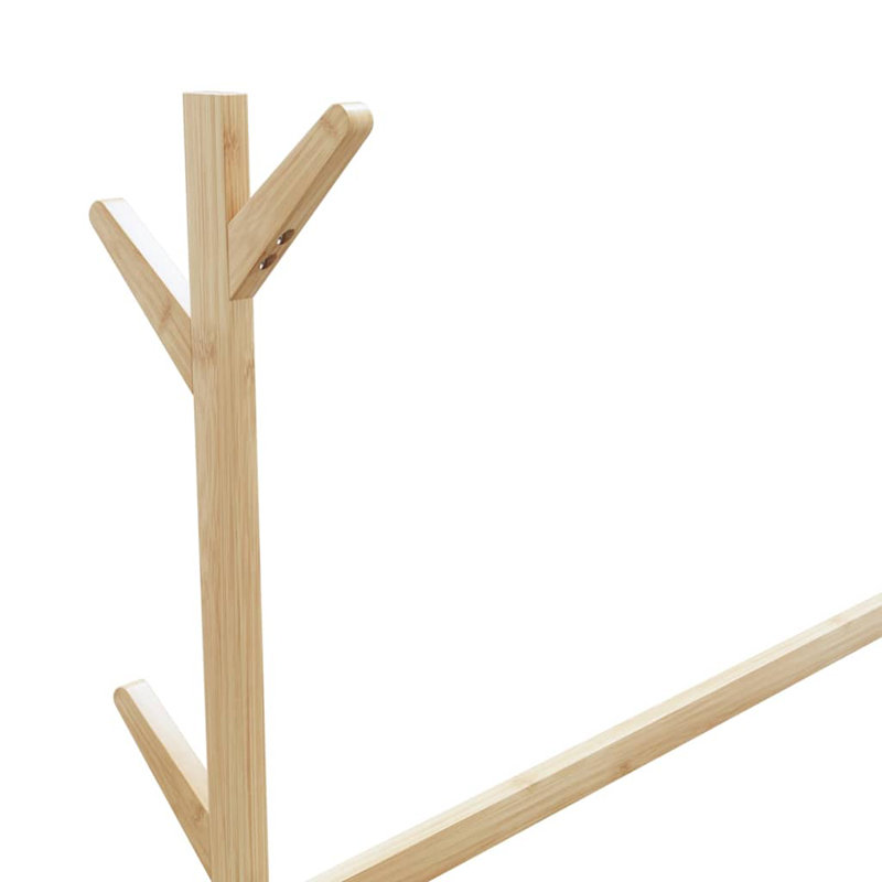 Mesick 100cm Rolling Clothing Rack