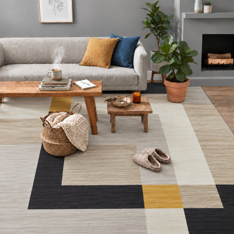 MILO Machine Tufted Printed Area Rug , Runner  80 x 300 cm
