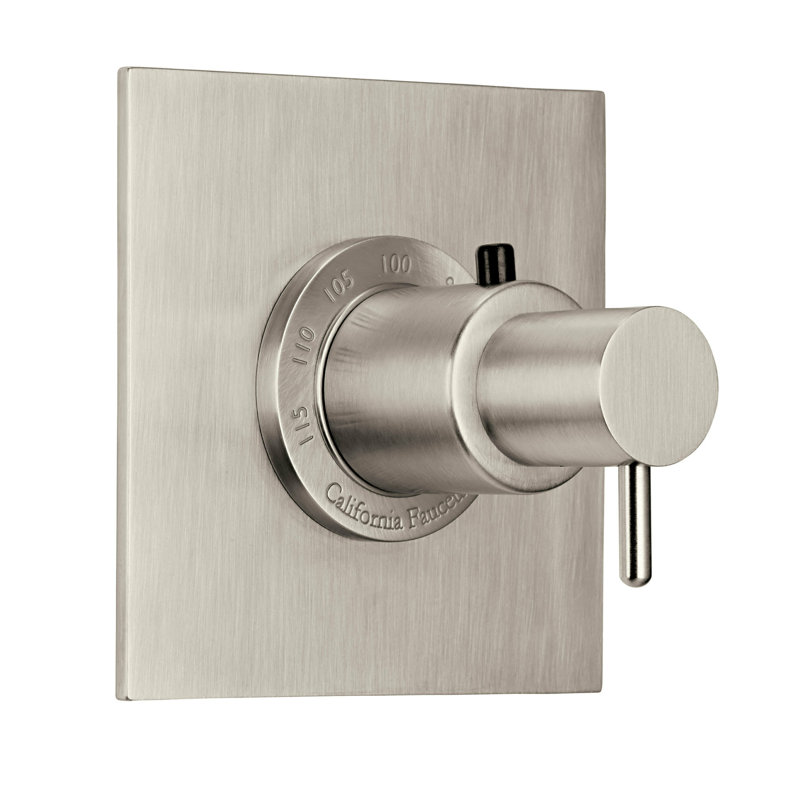 Avalon Styletherm 0.75" Thermostatic Trim Only, Satin Nickel