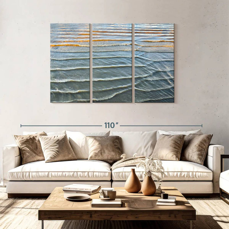 Gillard Tidal Abstract, 48" H x 74" W