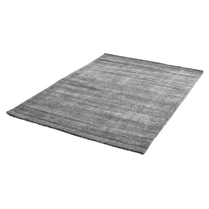 Mcfarland Solid Colour Hand Woven Area Rug, Rectangle 80 x 150cm