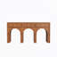 Console 60 po en bois massif avec tiroirs