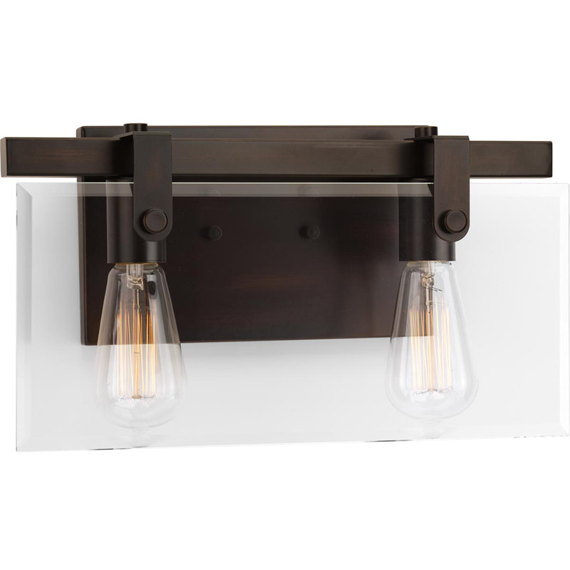 Bridgewood 2 - Light Dimmable Vanity Light, Antique Bronze