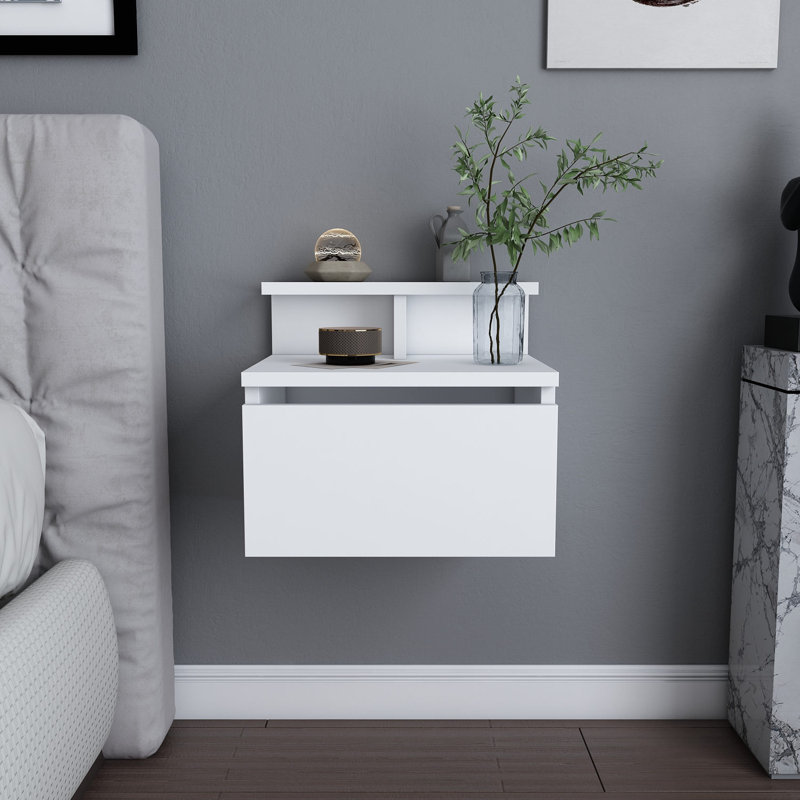 Table de nuit, Blanc