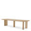 Dining Table Harmonie L Natural Oak Veneer - Legs-1253159347