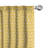Monochrome Ornament Abstract Semi-Sheer Rod Pocket Curtain Panels-1959879353