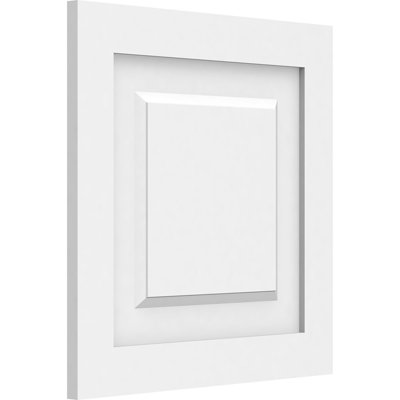 Panneau mural Harrison 3D en blanc