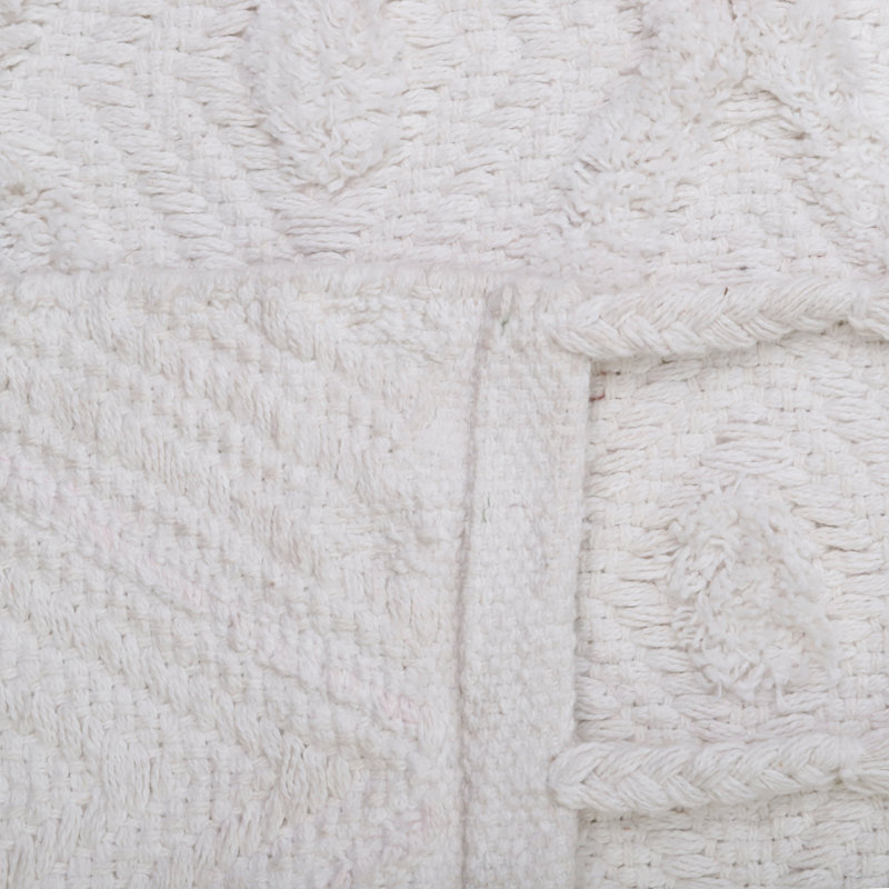 Clegg Solid Colour Cotton Hand Woven 120cm X 170cm Area Rug