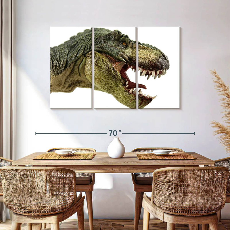 T-Rex Roar, 36" H x 57" W