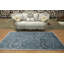 Tapis de salon moderne et abstrait 5 x 8