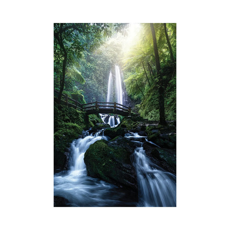 Behind The Bridge by Fabio Antenore - Print on Canvas, Wrapped Canvas, 101.6 cm H x 66.04 cm W x 1.91 cm D