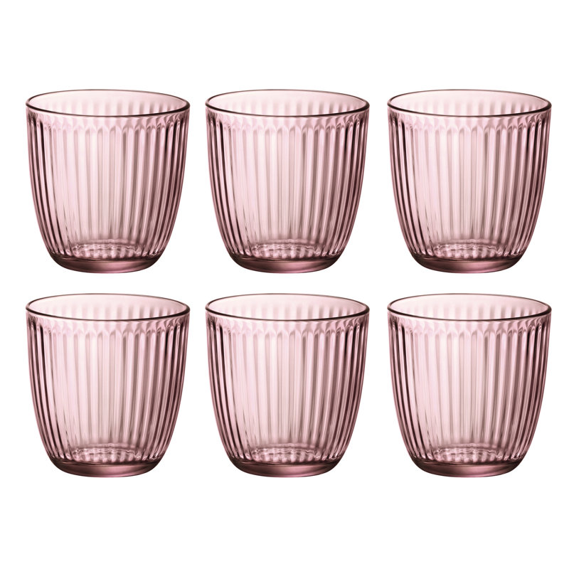 290ml Drinking Glass Set, 6, Lilac