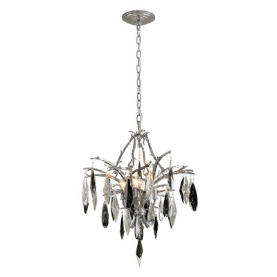 Lustre classique/traditionnel Nera à 4 lumières, style bougie