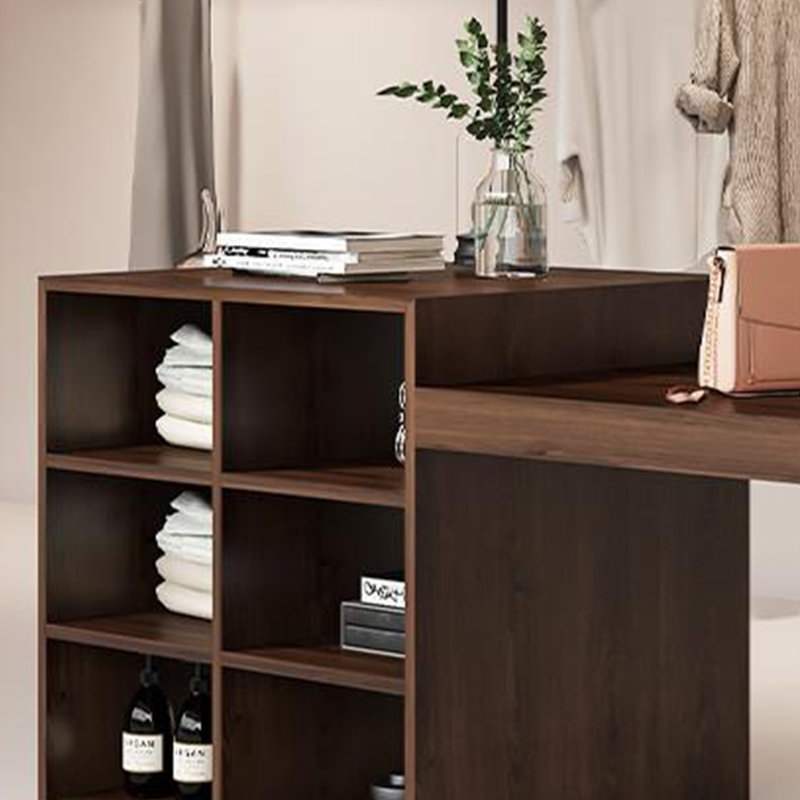 Armoire pour îlot central haut de gamme tendance, H 35,43 po x l 62,99 po x P 23,62 po