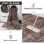 Tapis court rouille à motif rétro Western