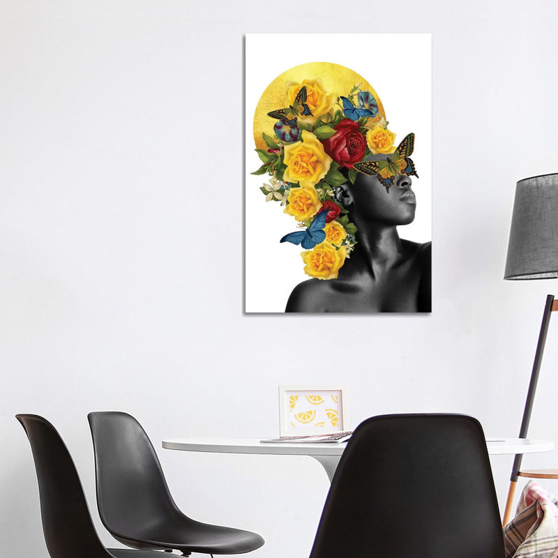 « Precious » par Kiki C Landon, reproduction d’art, Toile tendue, Pas de tapis, H 40 po x l 26 po x P 1,5 po
