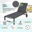 Chaise longue d'extérieur en métal Arlenne-1531153495