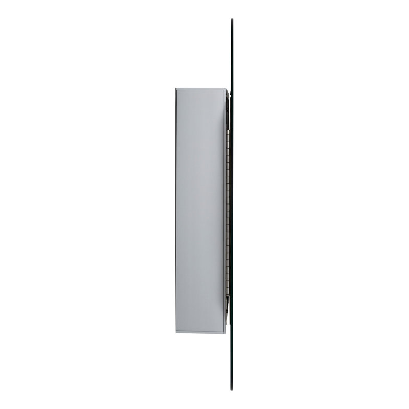 Montrese Single Door Medicine Cabinet with Adjustable Shelves, 30" x 20"