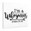 I'm A Whosoever - Wrapped Canvas Print-1732746095