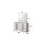 Ensemble de chambre à coucher 4 pièces avec tête de lit à DEL, ensemble de chambre à coucher à cadre en bois pour chambre d'amis, chambre à coucher-1687513126-1687513121