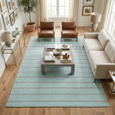 Goeger Striped Indoor Rug
