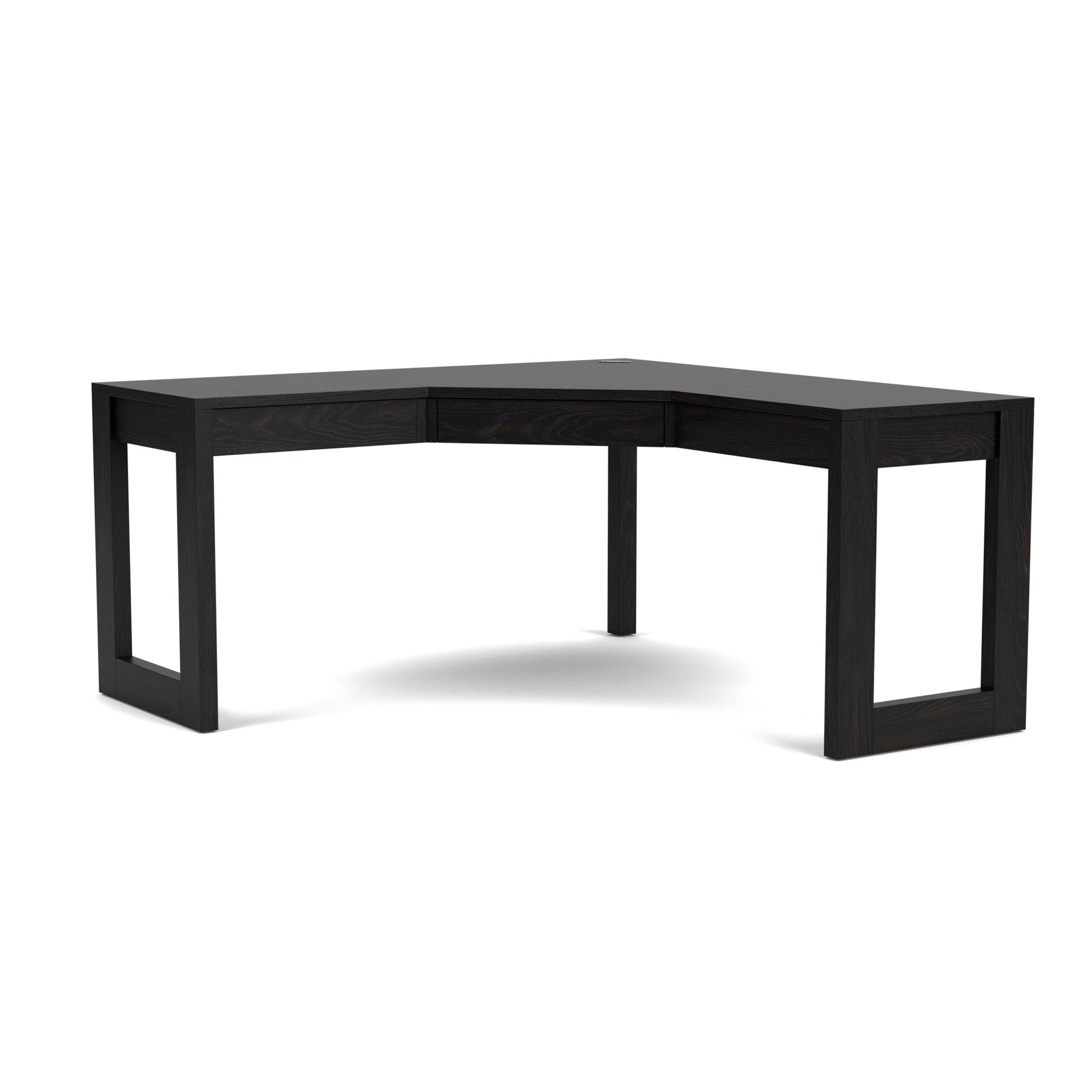 Chris Corner Desk, Black