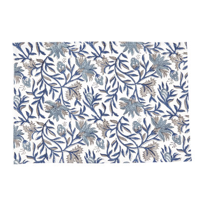 Ensemble de 4 napperons Botanical Floral