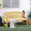 Banc en bois pour l'extérieur Outsunny