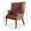 Welsh Tufted Wingback Chair-1088205840