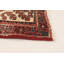 Tapis de couloir unique en laine noué à la main de style années 1990 de 3 pi 5 po x 9 pi 7 po Jhoseph