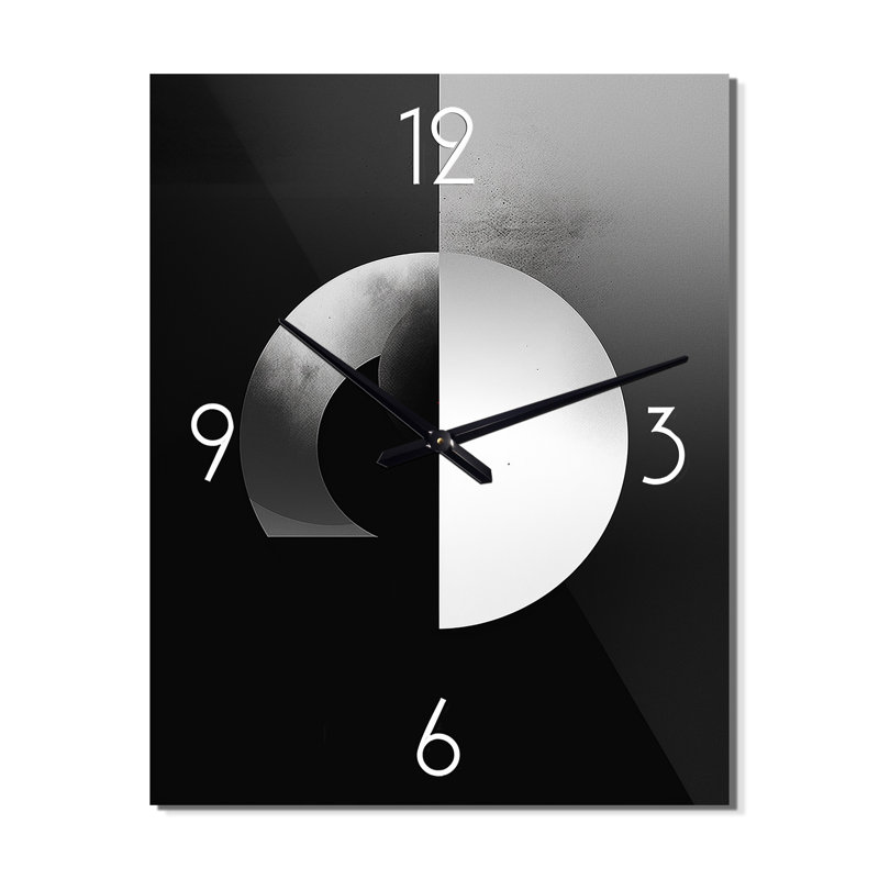 Horloge murale abstraite Essential Essential géométrie circulaire I, H 32 po x l 24 po x P 1 po