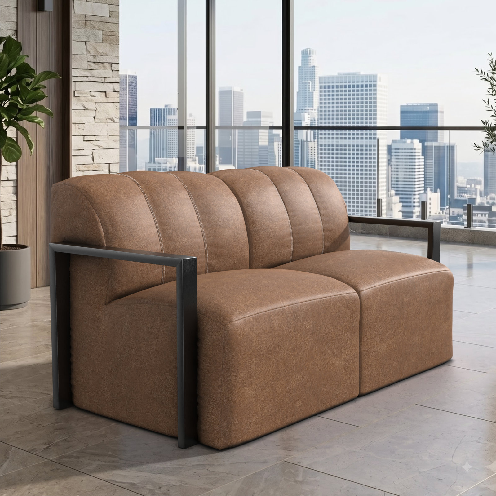 Praia 62" Patio Loveseat