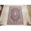 Tapis rouge/bleu oriental médaillon bidjar Bertha