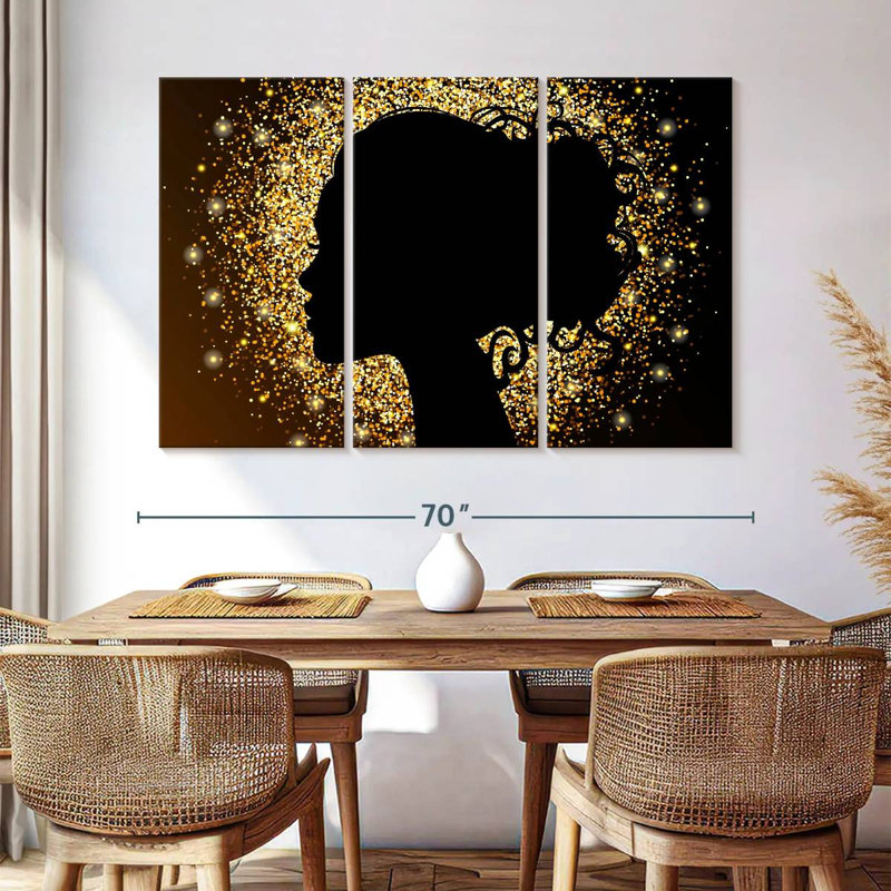Portrait de femme Leisha, H 42 po x l 65 po