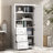 Modern Wilfredo Freestanding Linen Cabinet