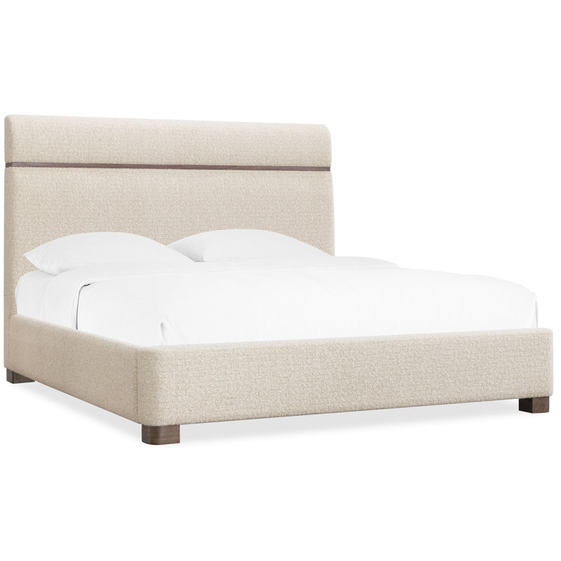 Eleana Upholstered Panel Bed, Queen
