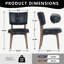 Chaises de salle à manger rembourrées Modern-78840941