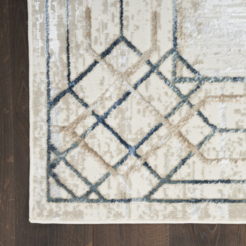 Berno Geometric Indoor Rug, Runner 2'3" x 7'6"